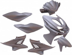 Plaatwerkset Yamaha Aerox mat grijs Edge 9-delig