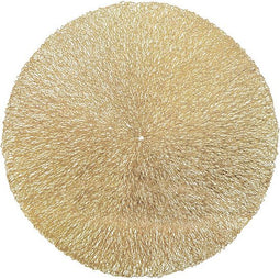 Placemat Ciara 38cm diameter gold