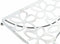 Placemat DKD Home Decor Zilverkleurig Metaal Plastic 18 x 18 x 1,5 cm