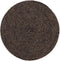 Placemat Ella rond zwart set/4