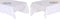 Placemat en servetten DKD Home Decor 150 x 150 x 0,5 cm Blauw Bruin Wit (2 Stuks)