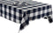 Placemat en servetten DKD Home Decor 150 x 150 x 0,5 cm Blauw Wit