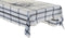Placemat en servetten DKD Home Decor 150 x 150 x 0,5 cm Zwart Beige Blauw Wit
