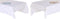 Placemat en servetten DKD Home Decor 150 x 250 x 0,5 cm Blauw Bruin Wit (2 Stuks)