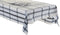Placemat en servetten DKD Home Decor 250 x 150 x 0,5 cm Beige Blauw