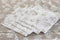 Placemat en servetten DKD Home Decor 9 Onderdelen 2 Stuks 150 x 250 x 0,5 cm Beige Roze Wit Groen Lichtbruin