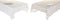Placemat en servetten DKD Home Decor 9 Onderdelen 2 Stuks 150 x 250 x 0,5 cm Beige Roze Wit Groen Lichtbruin