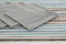Placemat en servetten DKD Home Decor 9 Onderdelen 2 Stuks 150 x 250 x 0,5 cm Grijs Hemelsblauw