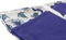 Placemat en servetten DKD Home Decor Blauw Wit 150 x 150 x 0,5 cm (2 Stuks)