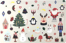 Placemat Kerstmis, Set van 12