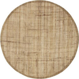 Placemat Linnen rond camel set/6 Dixie