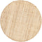Placemat Linnen rond naturel set/6