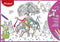 Placemat maped papier om te kleuren a3