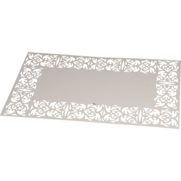 Placemat metaal taupe/grijs. . Set a 12 stuks