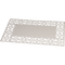 Placemat metaal taupe/grijs. . Set a 12 stuks
