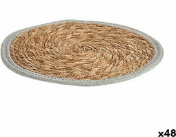 Placemat Natuurlijk Grijs 35 x 1 x 35 cm (48 Stuks)