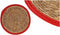 Placemat Natuurlijk Rood 35 x 1 x 35 cm (48 Stuks)