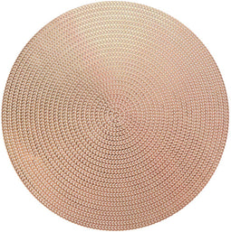 Placemat Thora Rond 38cm Koper