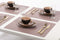 Placemat TITAN rechthoekig - 33x45cm - groen dubbelzijdig