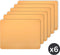 Placemat Togo - kunststof - SET/6 - camel - 33x45cm