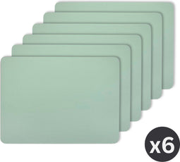 Placemat Togo - kunststof - SET/6 - groen - 33x45cm
