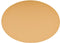 Placemat Togo ovaal - kunststof - SET/6 - camel - 33x45cm