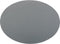 Placemat Togo ovaal - kunststof - SET/6 - grijs - 33x45cm