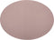 Placemat Togo ovaal - kunststof - SET/6 - mauve - 33x45cm