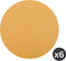 Placemat Togo rond (dia 38cm) - kunststof - SET/6 - camel