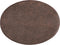 Placemat TROJA - ovaal, SET/6, 33x45cm, coffee