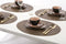 Placemat TROJA - ovaal, SET/6, 33x45cm, coffee
