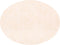 Placemat TROJA - ovaal, SET/6, 33x45cm, cream