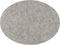 Placemat TROJA - ovaal, SET/6, 33x45cm, zilver