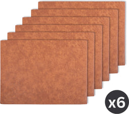 Placemat TROJA, SET/6, 33x45cm, caramel