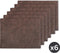 Placemat TROJA SET/6, 33x45cm, coffee