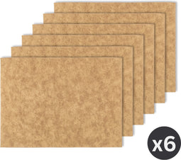 Placemat TROJA, SET/6, 33x45cm, goud