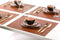 Placemat TROJA, SET/6, 33x45cm, goud