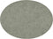 Placemat TRUMAN SET/6, oval, 33x45 cm, double layer, charcoal