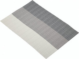 Placemat Woven - Grijs Gestreept, 30x45cm - KitchenCraft
