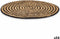 Placemat Zwart Katoen Zeealgen (24 Stuks)