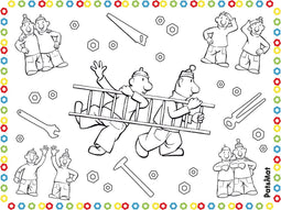 Placemats Kleurplaten Buurman & Buurman - 6 stuks