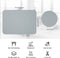 Placemats Set voor Eettafel,6 Placemats & 6 Onderzetters,Wasbare Tafelmat 16.1