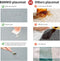 Placemats Set voor Eettafel,6 Placemats & 6 Onderzetters,Wasbare Tafelmat 16.1