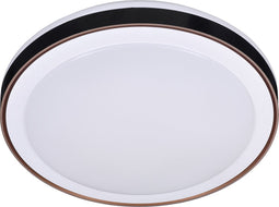 Plafondlamp Activejet AJE-RIMINI Wit Zwart 12 W