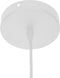 Plafondlamp Atmosphera Metaal Wit 25 W (19 x 15 cm)