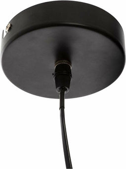 Plafondlamp Atmosphera Zwart E14 (Ø 15 x 19 cm)