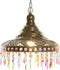 Plafondlamp DKD Home Decor 37 x 37 x 38 cm Gouden Metaal Multicolour 50 W