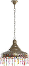 Plafondlamp DKD Home Decor 37 x 37 x 38 cm Gouden Metaal Multicolour 50 W