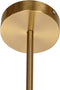 Plafondlamp DKD Home Decor 64 x 64 x 64 cm Kristal Gouden Metaal Wit 50 W