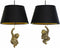 Plafondlamp DKD Home Decor Gouden Hars 220 V 50 W Aap (35.5 x 35.5 x 51 cm) (2 pcs)